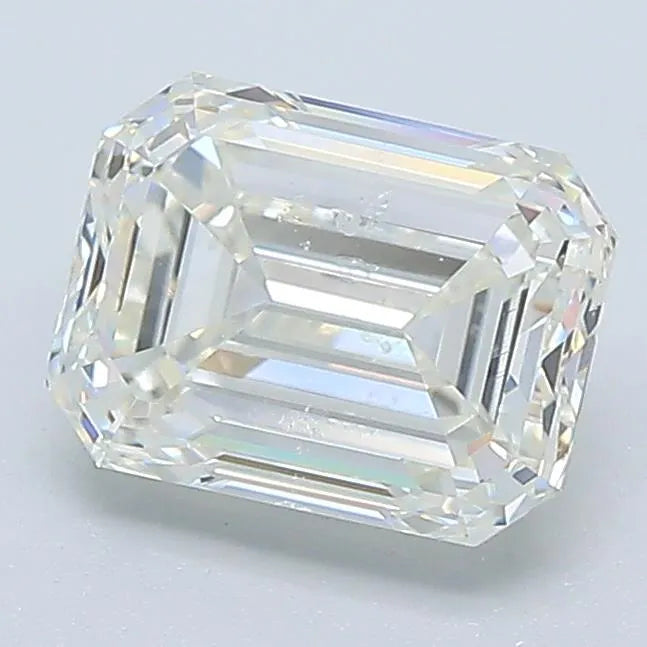 1.51ct Emerald Natural Diamond (Colour J, Clarity SI2, GIA Certified)