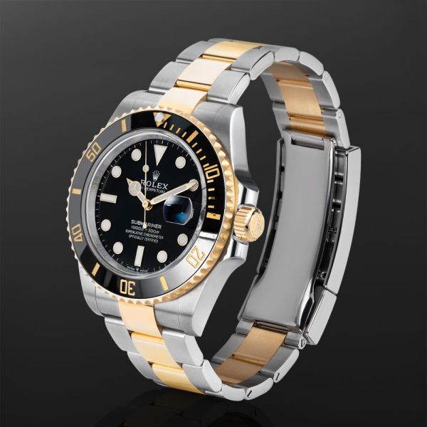 Rolex Submariner 116613LN, Stainless Steel & Yellow Gold, Black Dial, 40 mm