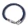 Bulova Mens Marine Star Leather Bracelet, Medium, Leather