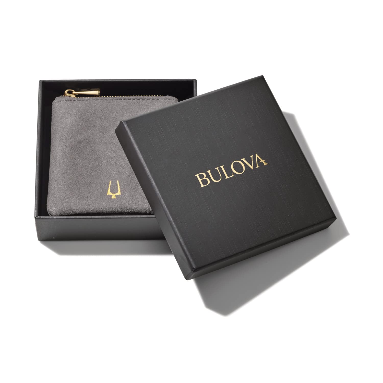 Bulova Men's Marine Star Red, White and Blue Leather Braid Bracelet with Magnetic Stainless Steel Closure, Size: Medium, Style: J96B032M