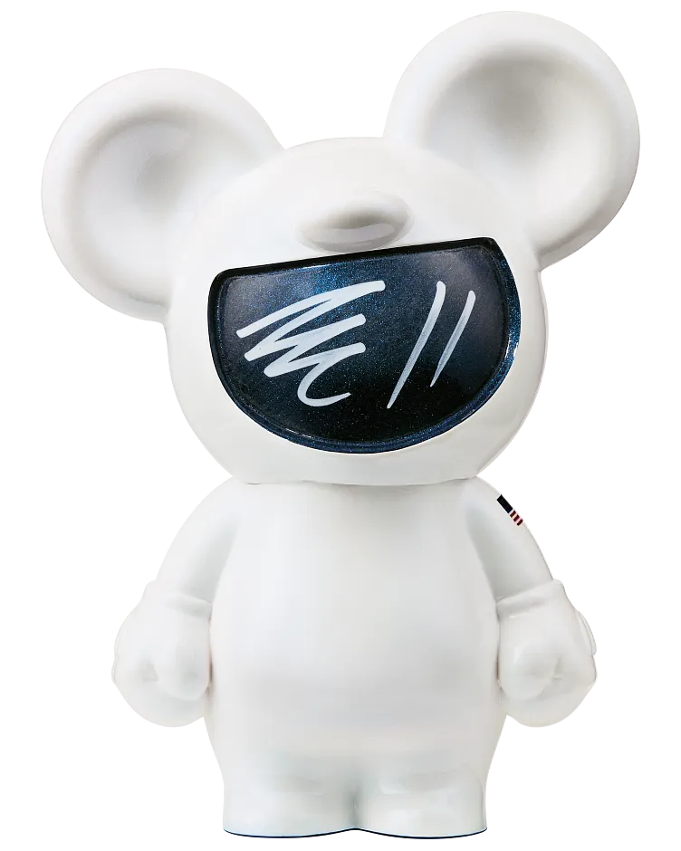 Blue Dial Stainless Steel Bracelet Lunar Pilot Timascus 98A329 | Bulova