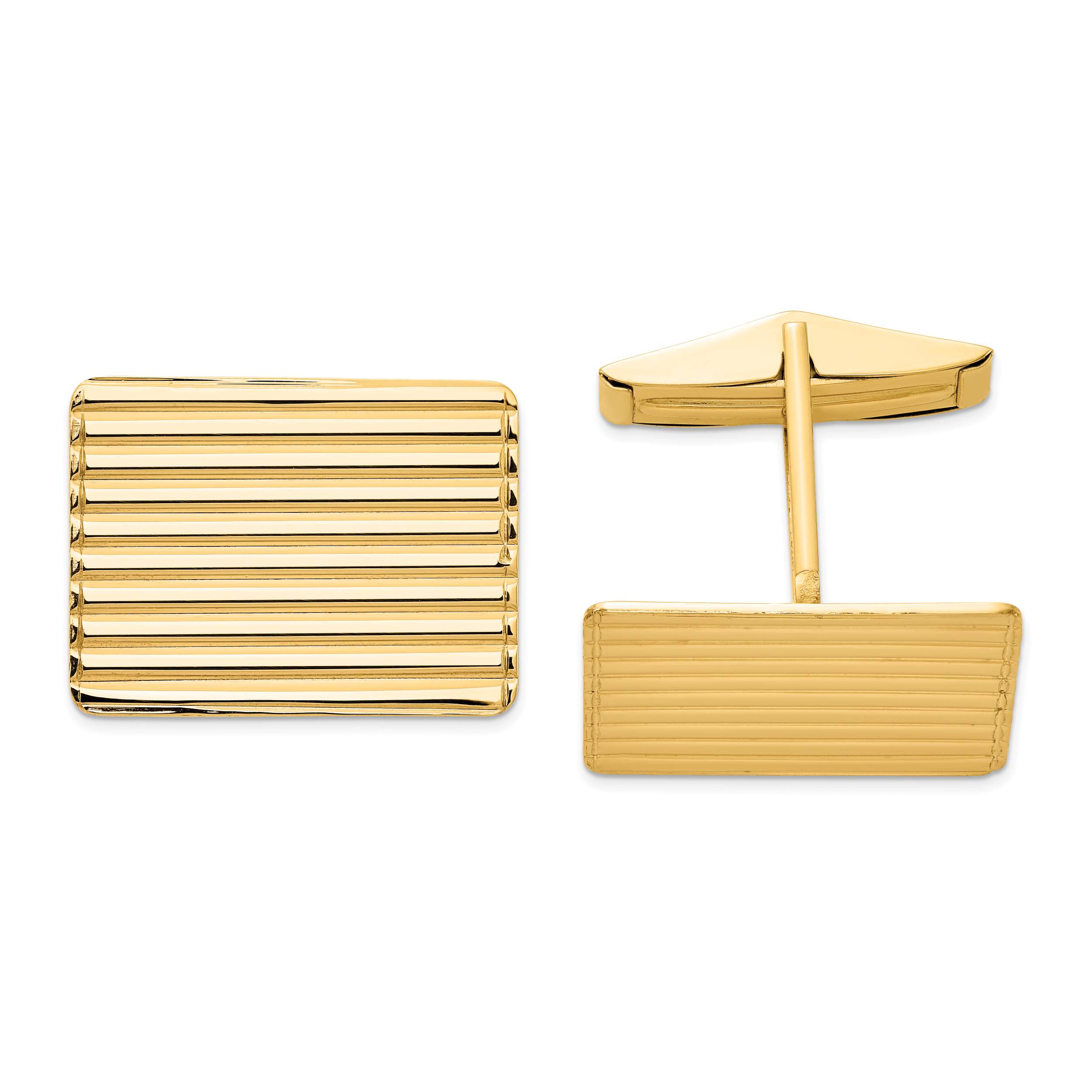 14k Cuff Links