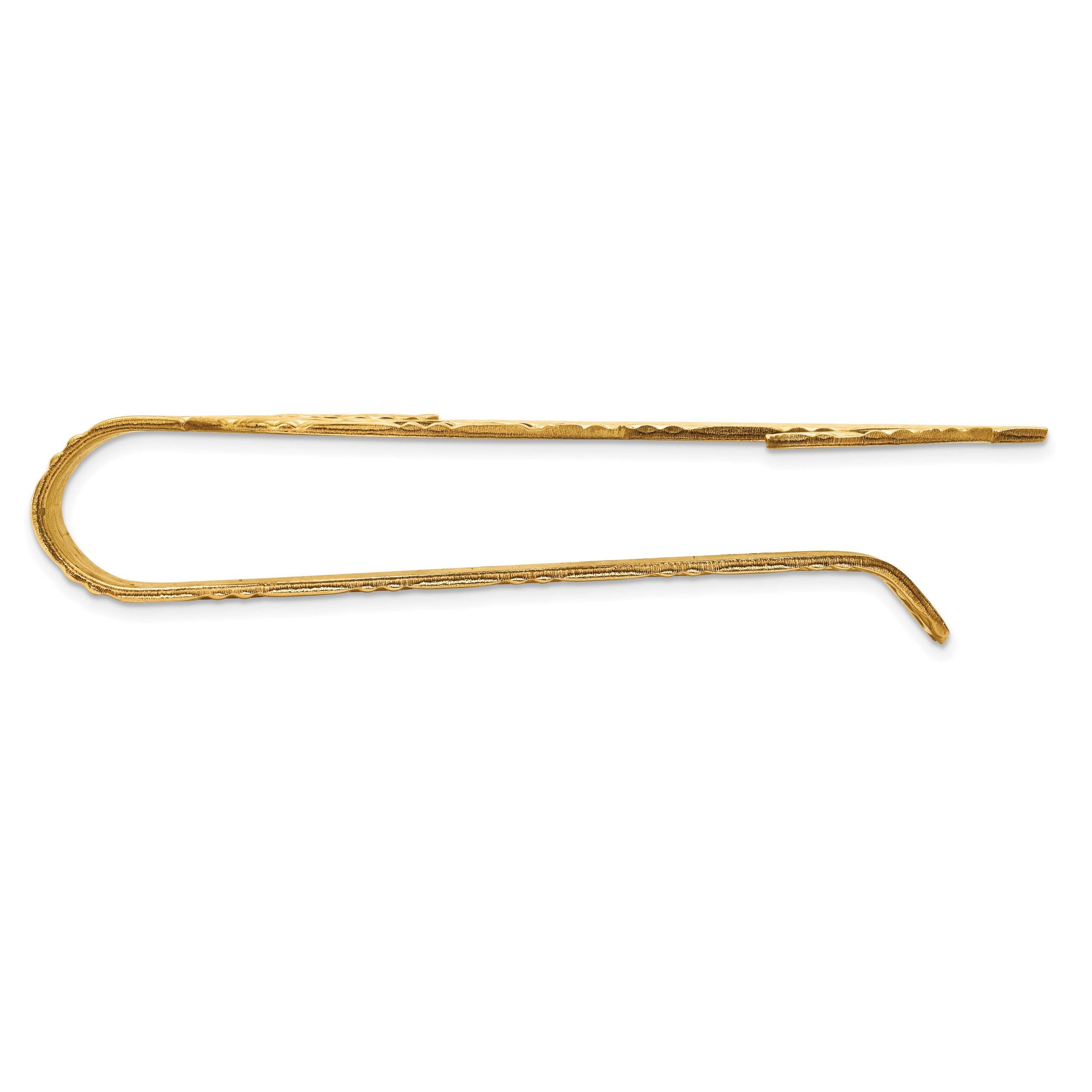 14k Polished Dollar Sign Money Clip