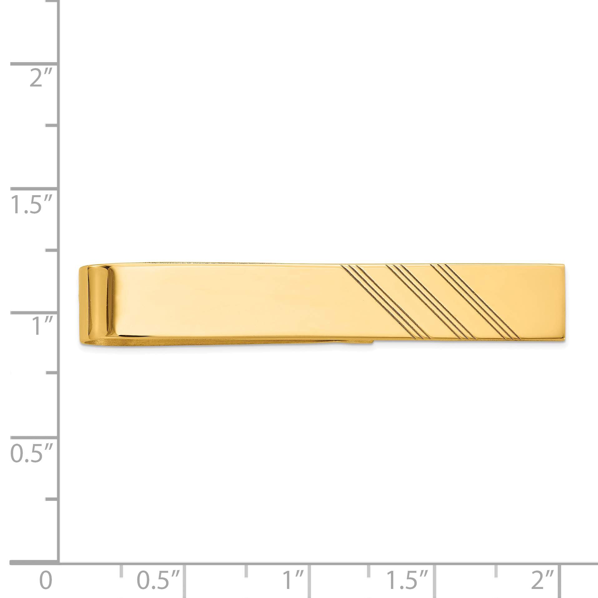 14k Tie Bar