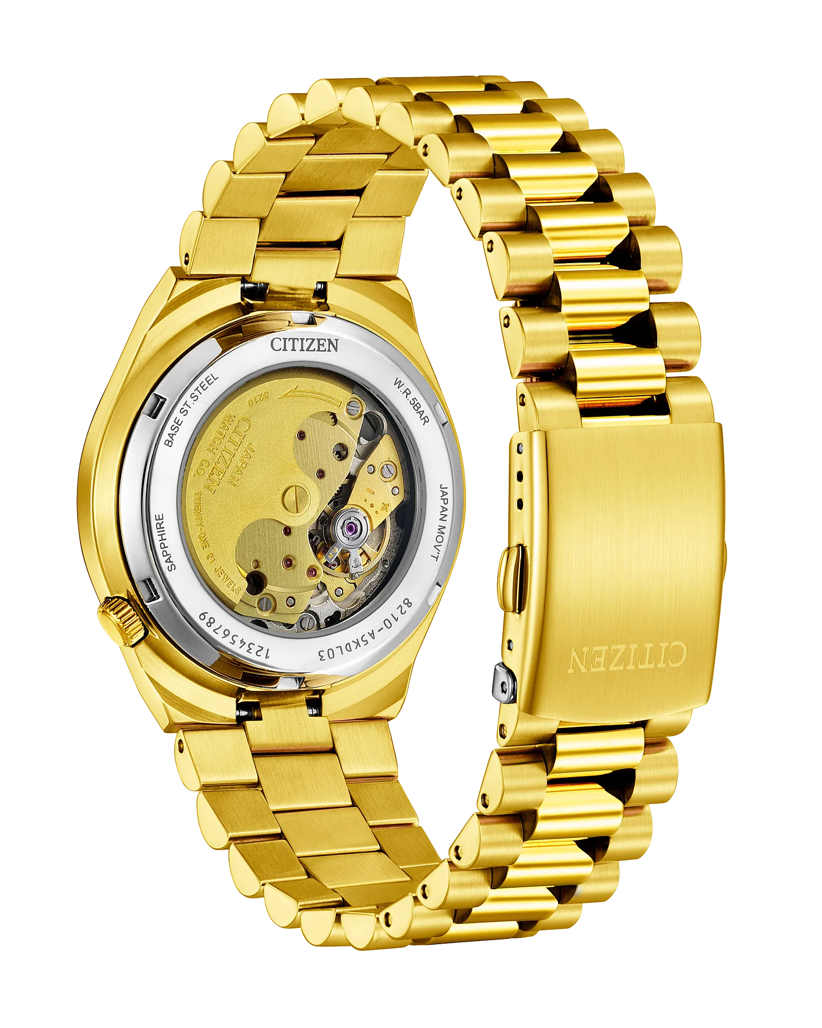 TSUYOSA Green Dial Stainless Steel Bracelet NJ0152-51X | CITIZEN