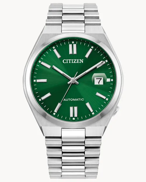 TSUYOSA Green Dial Stainless Steel Bracelet NJ0150-56X | CITIZEN