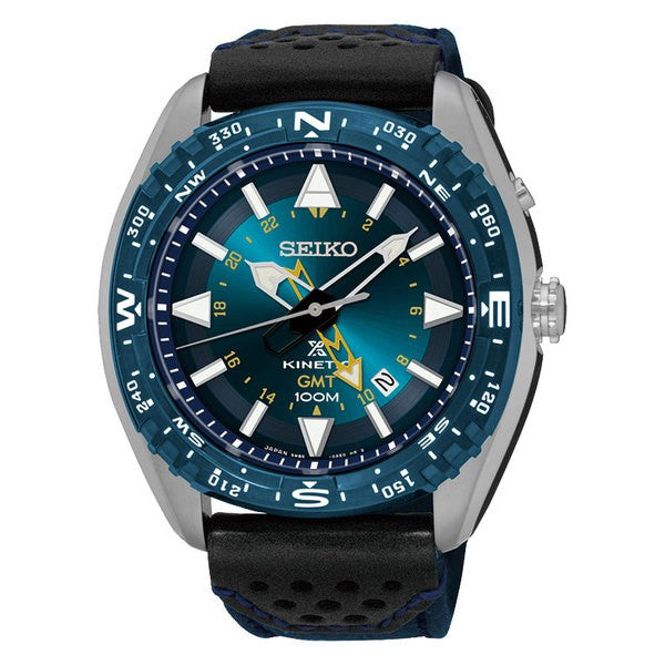 Seiko Prospex Blue Kinetic GMT Men's Watch